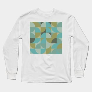 Modern Geometric (Impression 4) Long Sleeve T-Shirt